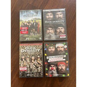 Sealed Duck Dynasty DVD Lot – Seasons 1–3 + Redneck Christmas Bonus Set